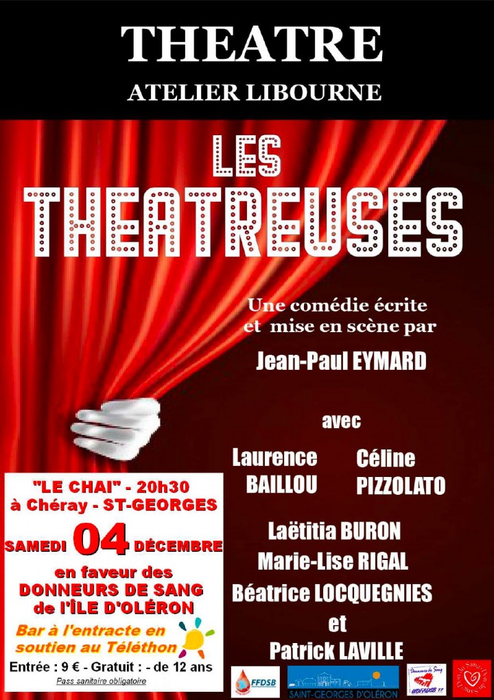 Agenda du samedi 04 décembre 2021 : Les Théâtreuses par le théâtre ...